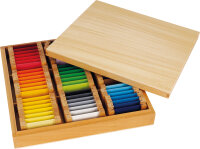Montessori Farbtäfelchen Schattierungen 63 Stück