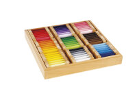 Montessori Farbtäfelchen Schattierungen 63 Stück