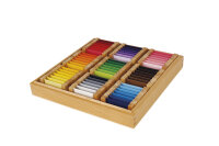Montessori Farbtäfelchen Schattierungen 63 Stück