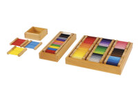 Montessori Farbtäfelchen Schattierungen 63 Stück