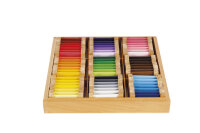 Montessori Farbtäfelchen Schattierungen 63 Stück