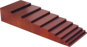 Montessori Braune Treppe