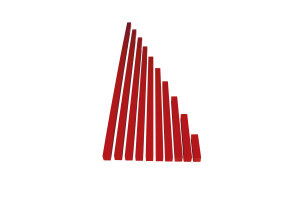 Montessori Rote Stangen