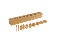 Montessori Block mit Zylindern Set 3