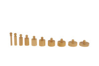 Montessori Block mit Zylindern Set 3