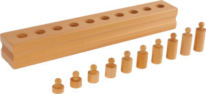 Montessori Block mit Zylindern Set 4