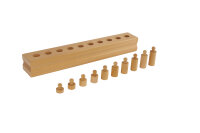 Montessori Block mit Zylindern Set 4