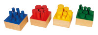 Montessori Farbige Zylinder