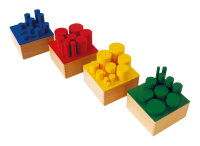 Montessori Farbige Zylinder