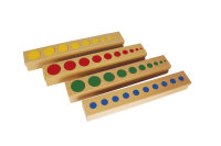 Montessori Farbige Zylinder