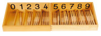 Montessori Spindelkästen 0-9