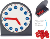 Montessori Uhr mit herausnehmbaren Ziffern