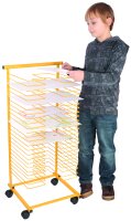 Papiertrockenständer gelb