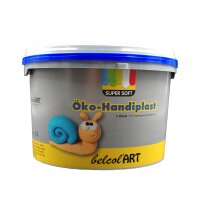 belcolART Öko-Handiplast SuperSoft 1750g im Eimer rot