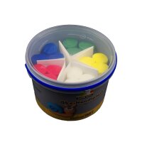 belcolART Öko-Handiplast SuperSoft 1750g im Eimer 5 Farben